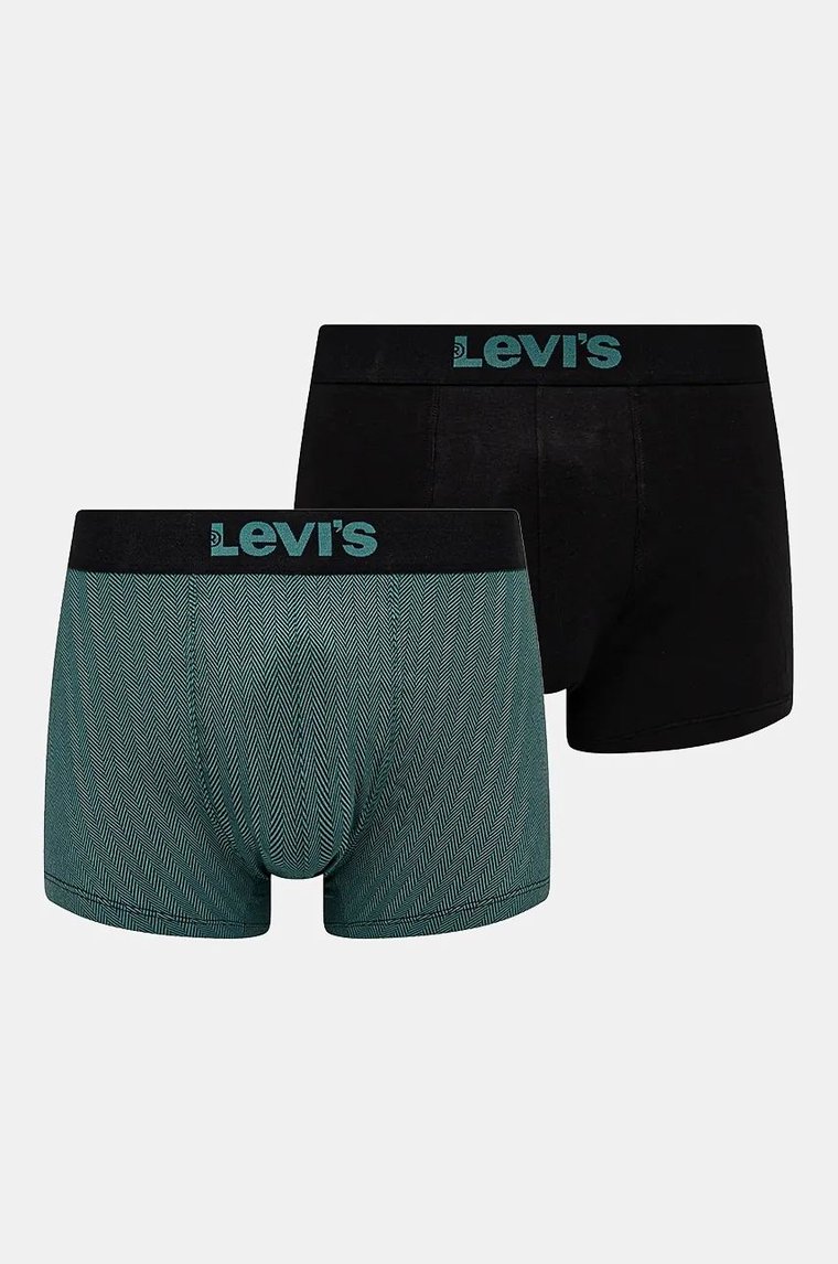 Levi's bokserki 2-pack męskie kolor czarny 37149-1027