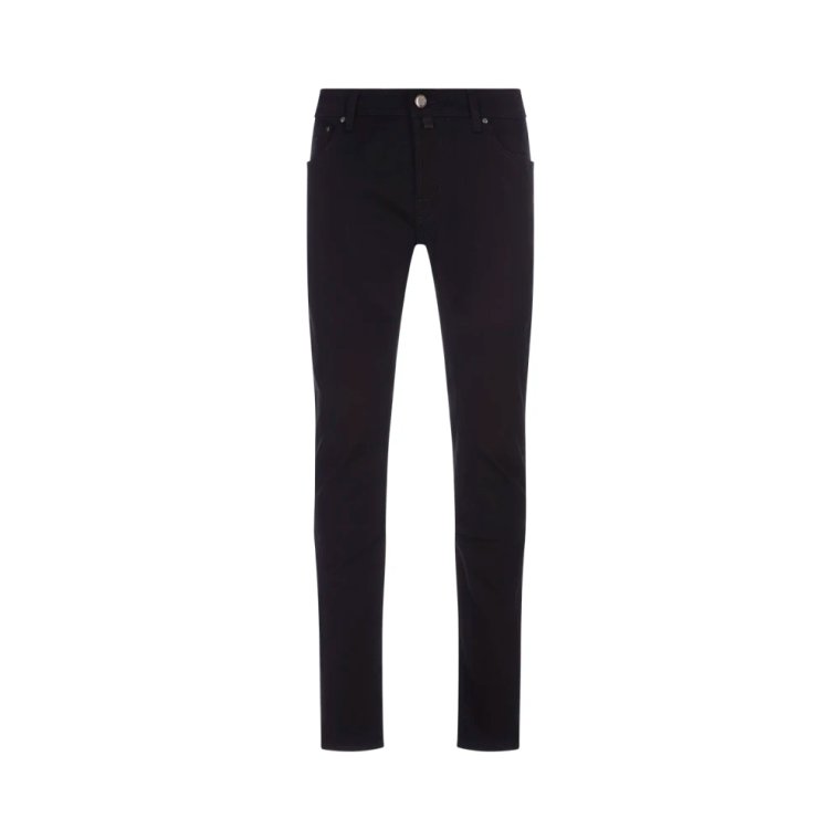 Czarne Nick Slim Fit Jeans Jacob Cohën