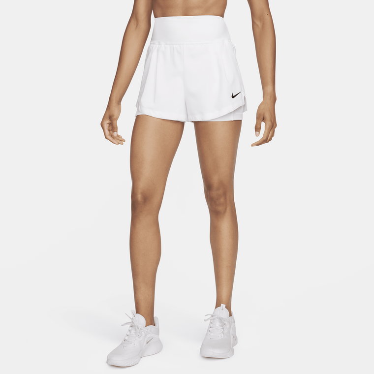 Damskie spodenki do tenisa Dri-FIT NikeCourt Advantage - Biel