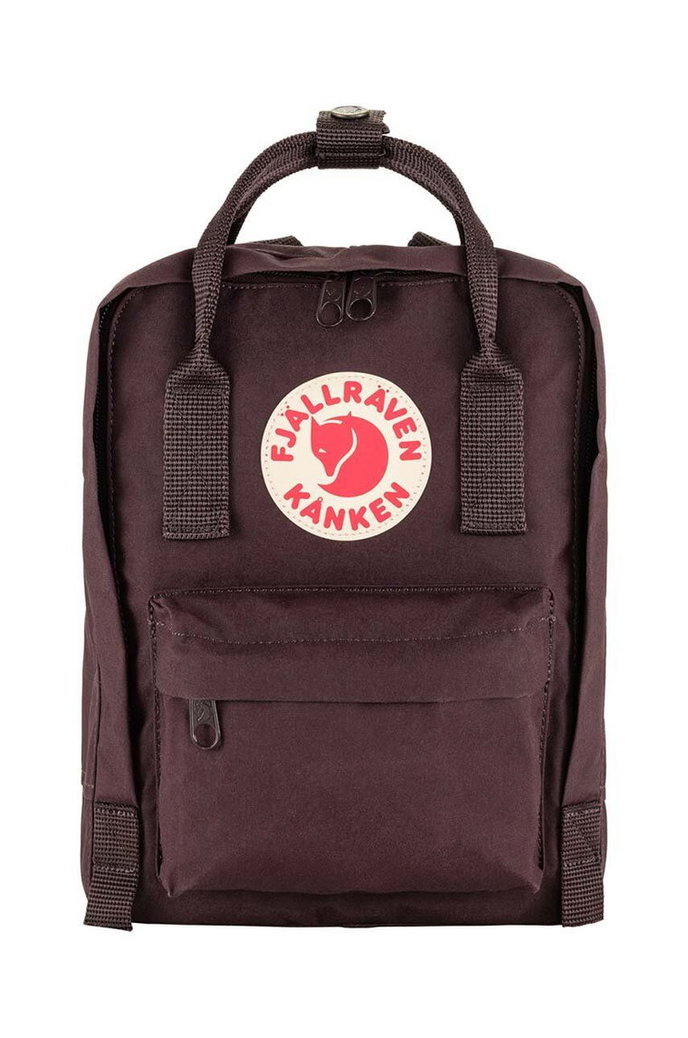 Fjallraven plecak Kanken Mini kolor fioletowy mały gładki F23561.424