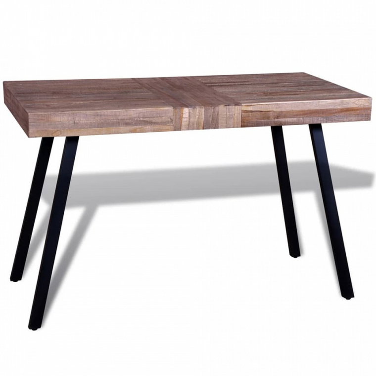 Stół z odzyskanego drewna tekowego kod: V-241707