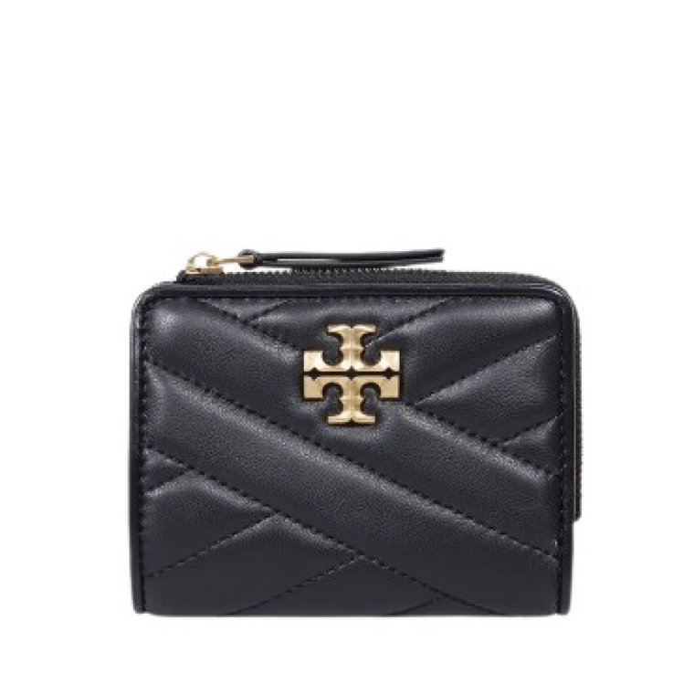 Eleganckie i stylowe portfele i etui na karty Tory Burch