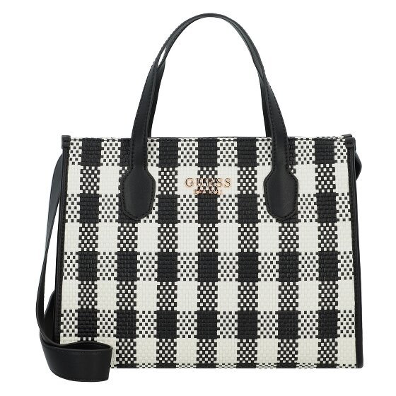 Guess Silvana Torba na ramię 34 cm black multi