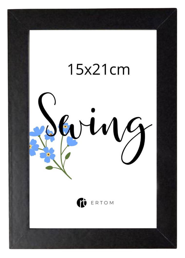 Ramka Multi-Swing 15x21 czarna MDF do zdjęć