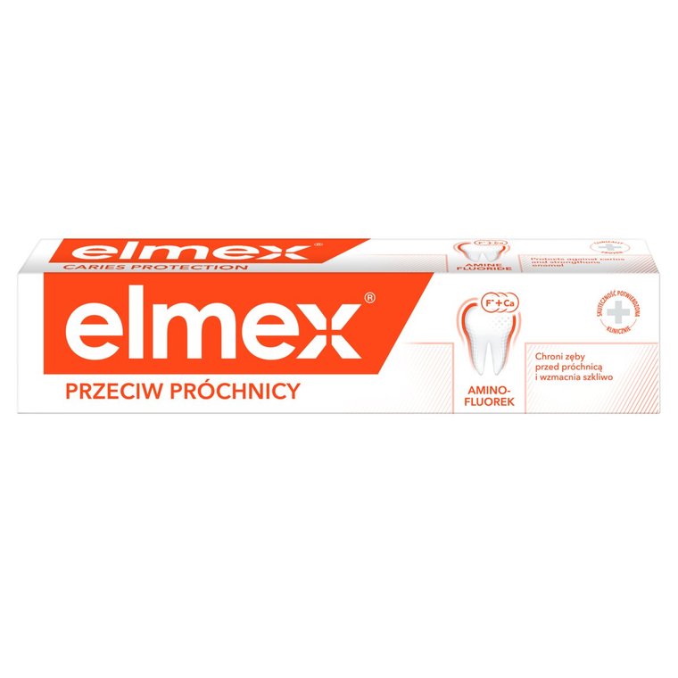 Elmex, pasta do zębów przeciw próchnicy z aminofluorkiem, 75 ml