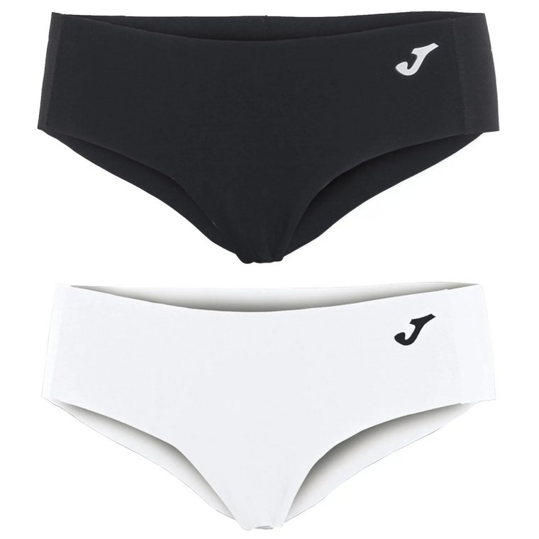 Joma Underwear Gym Women 2PPK Brief 900479-P01, Damskie, Białe, majtki, poliamid, rozmiar: One size