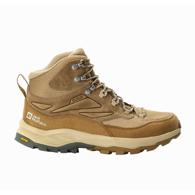 Męskie buty trekkingowe Jack Wolfskin CYROX TEXAPORE MID M duneland - 41