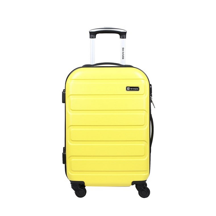 Żółta walizka kabinowa 56 cm Alexa