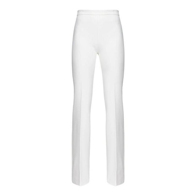 Białe Spodnie ze Stylem/Modelem Pinko