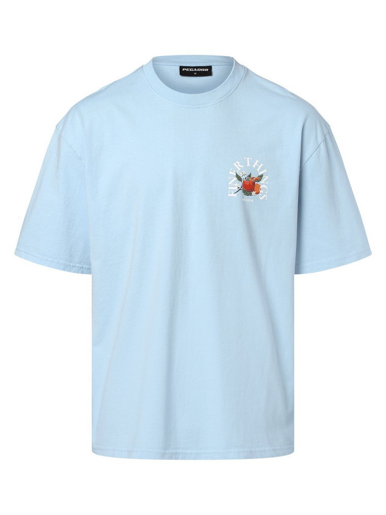 PEGADOR - T-shirt męski  Goldlight, niebieski