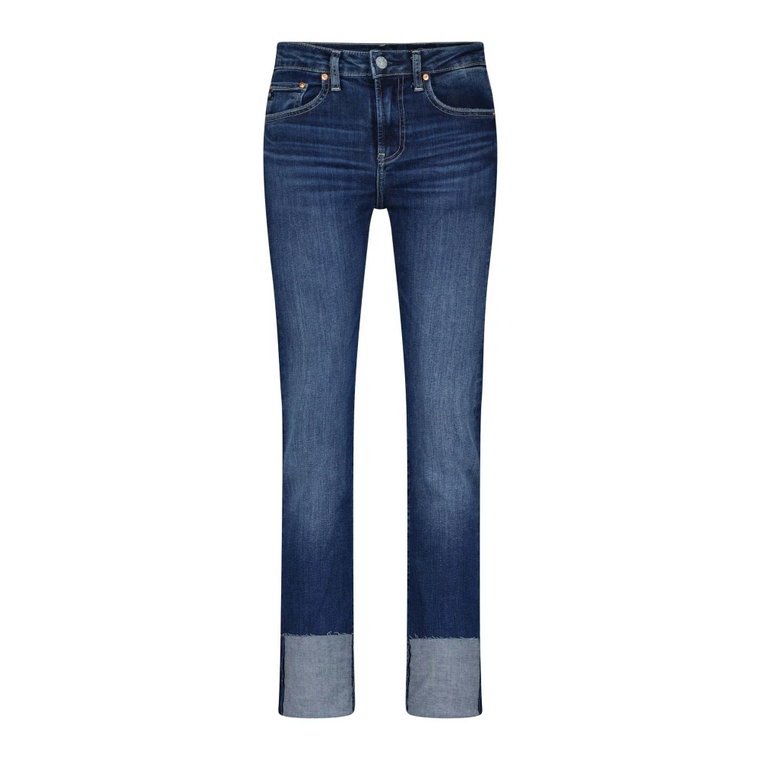 Girlfriend Style Jeans z Wysokim Stanem Adriano Goldschmied