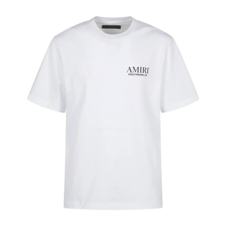 Biały Stacked Tee Shirt Amiri