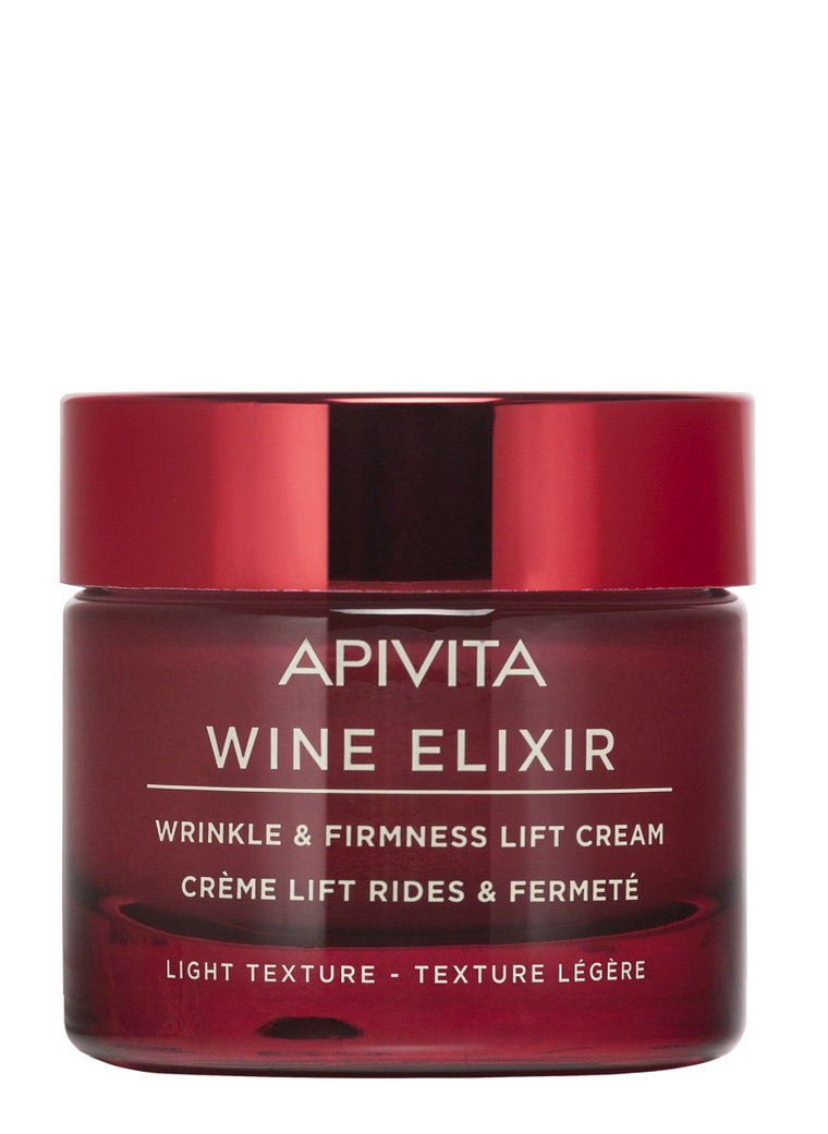 Apivita Wine Elixir - ujędrniająco-liftingujący lekki krem przeciwzmarszczkowy 50ml