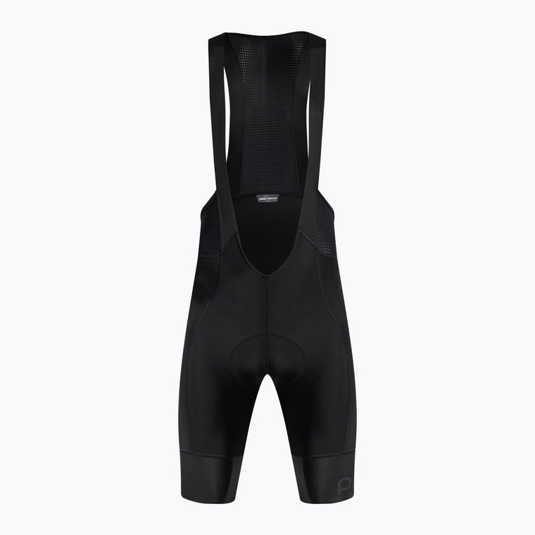 Spodenki rowerowe męskie POC Essential Road VPDs Bib Shorts uranium black/uranium black