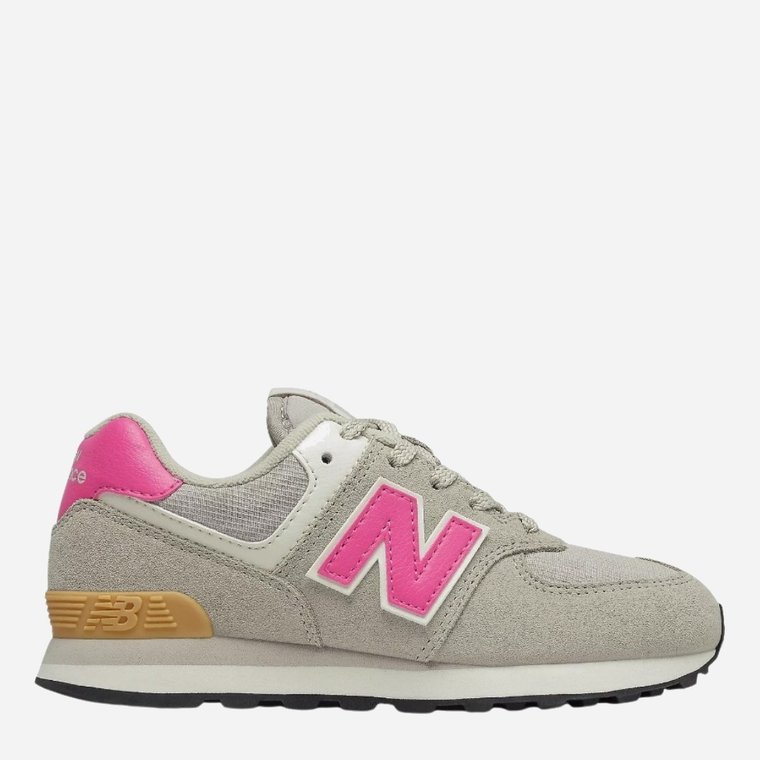 Buty sportowe dziecięce dla dziewczynki New Balance 574 PC574ME2 30 Szare (195173142289). Buty sportowe dziewczęce