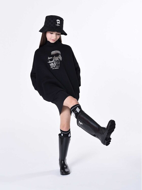 Sukienka codzienna Karl Lagerfeld Kids