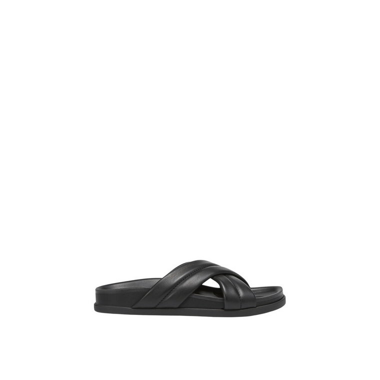 Leather sandals in a slip-on design Marc O'Polo