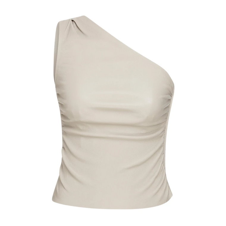 Ornella - Cream Leather Top Vespucci by VSP