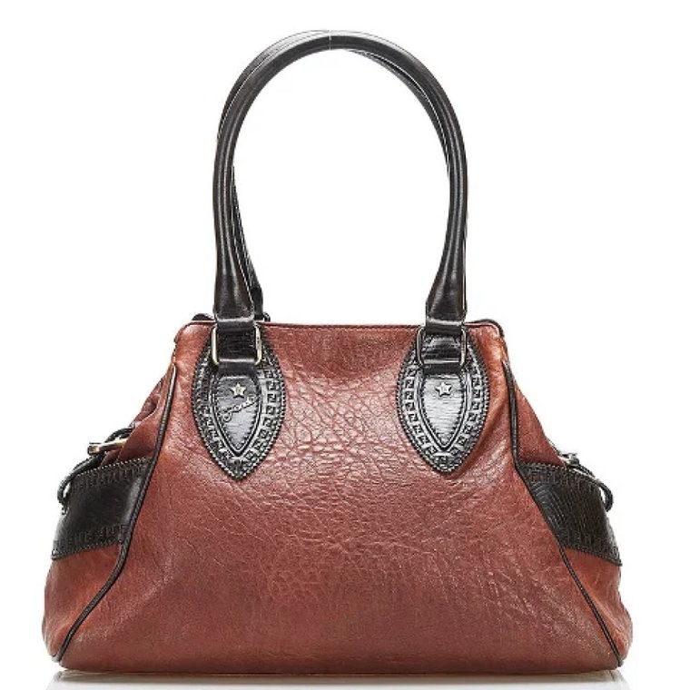 Pre-owned Leather handbags Fendi Vintage