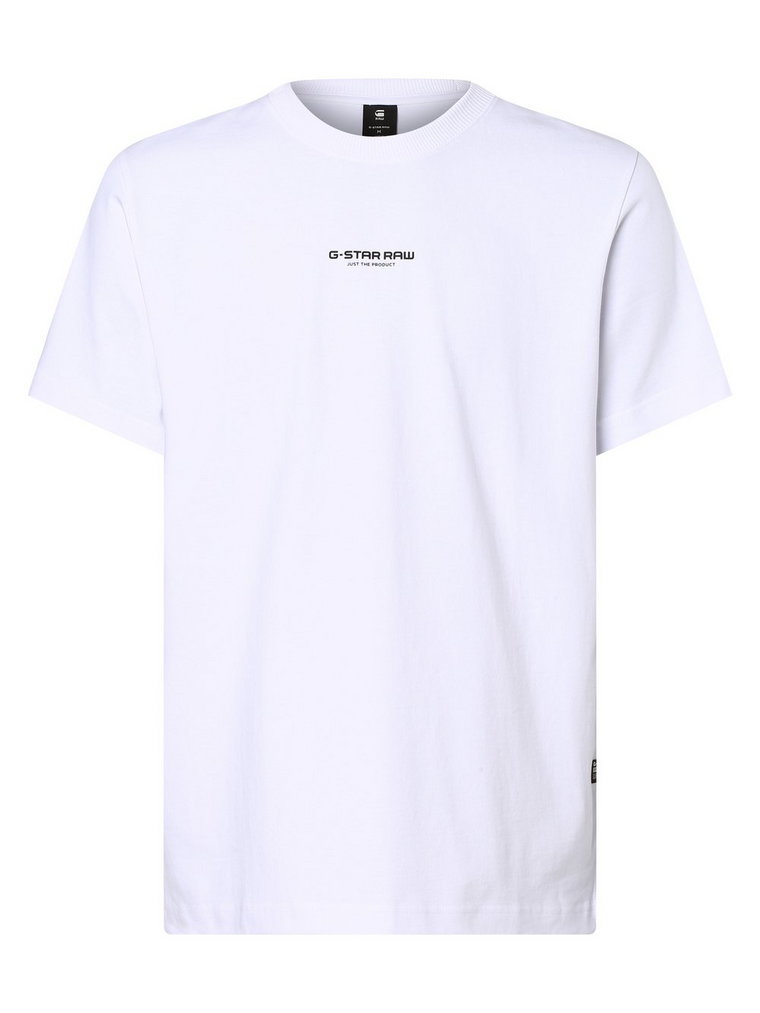 G-Star RAW - T-shirt męski, biały