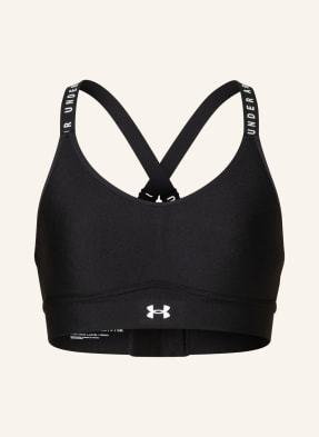 Under Armour Biustonosz Sportowy Infinity Covered schwarz