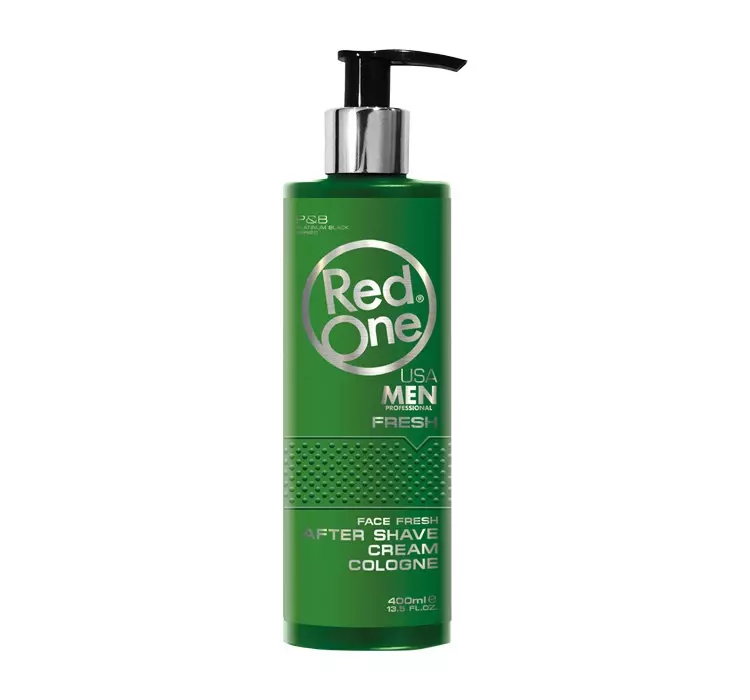 RED ONE MEN PROFESSIONAL FRESH WODA KOLOŃSKA PO GOLENIU W KREMIE 400ML