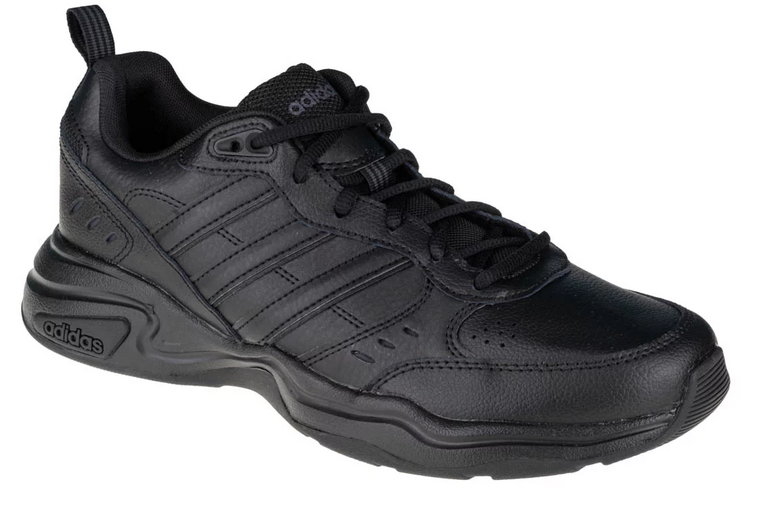 adidas Strutter EG2656, Męskie, Czarne, buty sneakers, skóra powlekana, rozmiar: 40 2/3