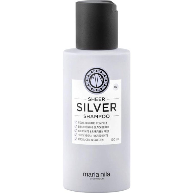 Maria Nila Sheer Silver Shampoo szampon do włosów blond i rozjaśnianych 100ml