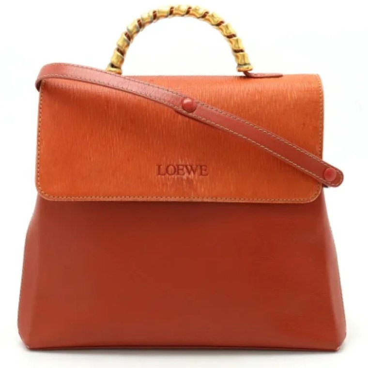 Pre-owned Leather handbags Loewe Pre-owned