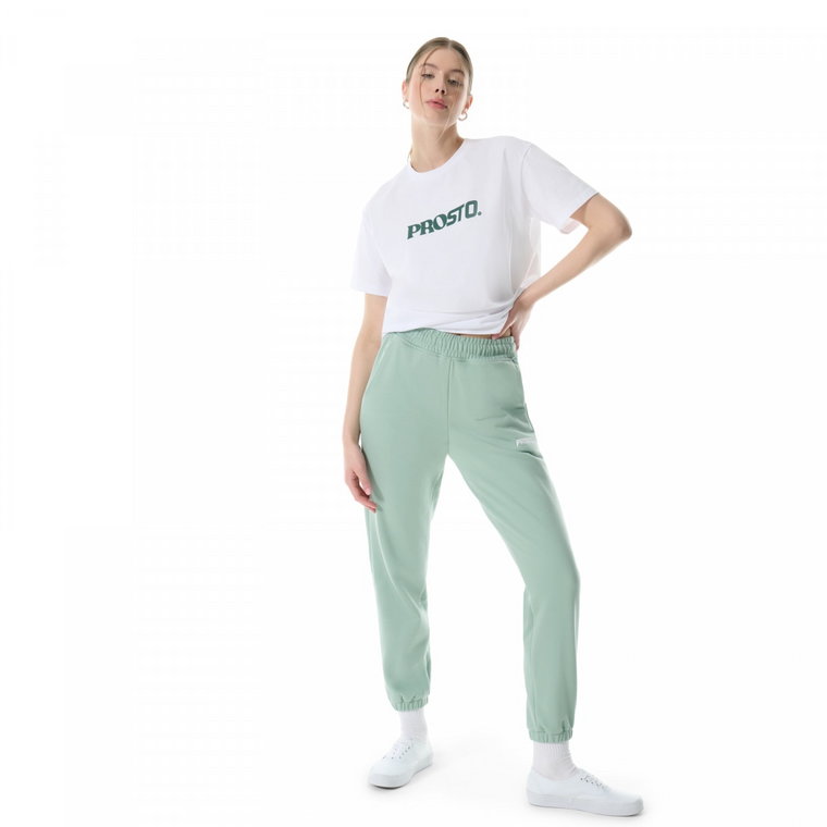 Damskie spodnie dresowe Prosto Sweatpants Innis - zielone