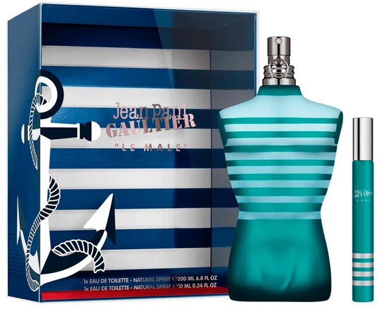 Zestaw prezentowy męski Jean Paul Gaultier Le Male (8435415062022). Perfumy męskie