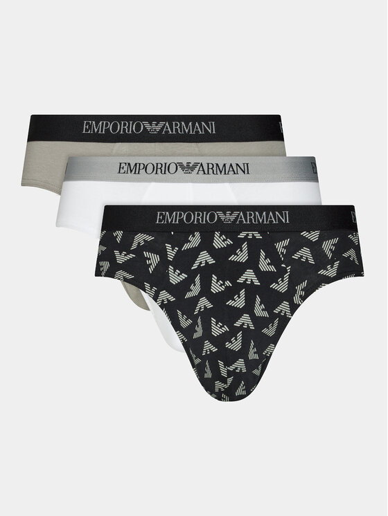 Komplet 3 par slipów Emporio Armani Underwear