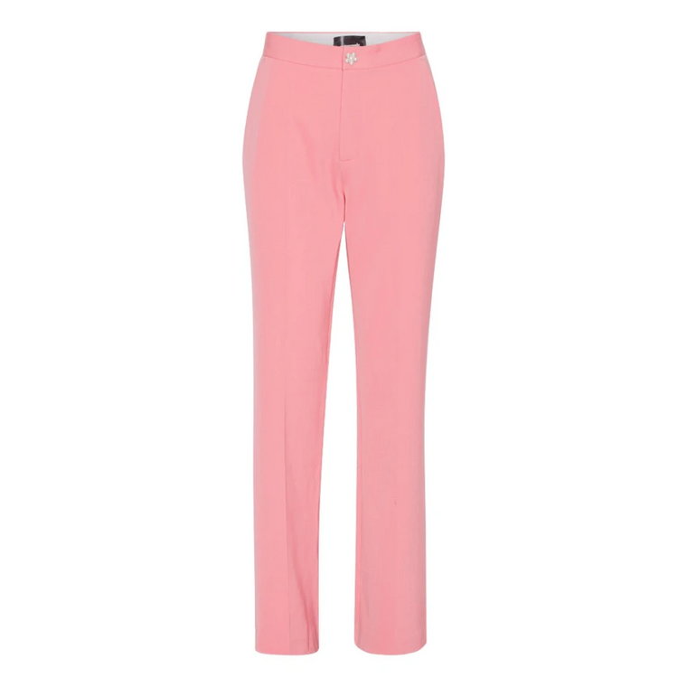 Peony Pink Slim Fit Spodnie Custommade