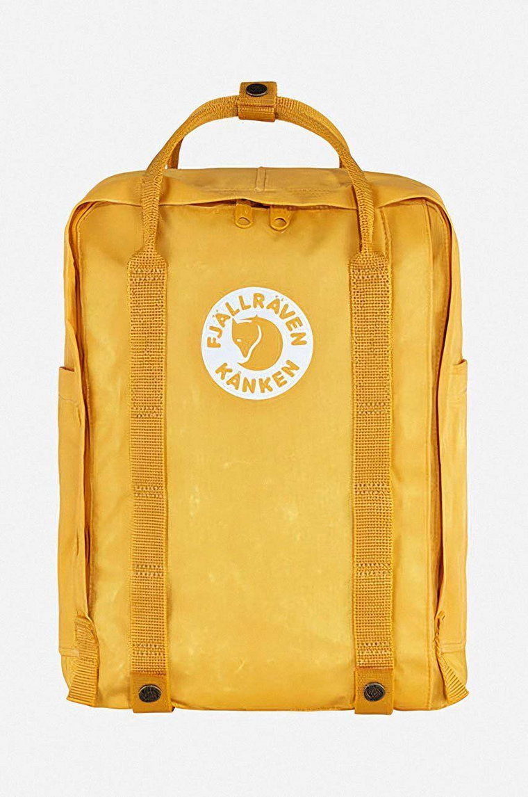 Fjallraven plecak Tree-Kanken kolor żółty duży gładki F23511.172-172