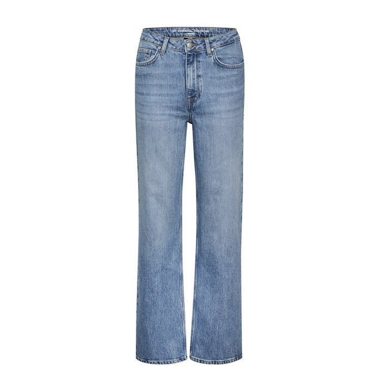 High Wide Y Jeans - Medium Blue Retro Wash My Essential Wardrobe