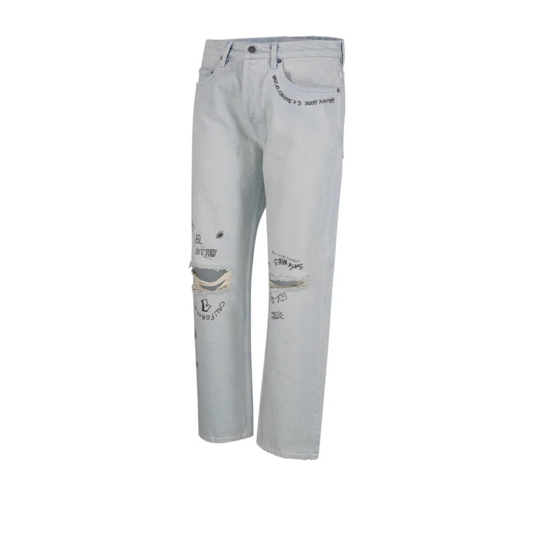 Stylowe Jeansy z Denimu Golden Goose