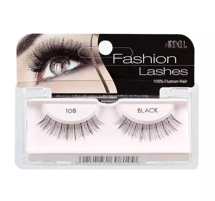 ARDELL FASHION LASHES SZTUCZNE RZĘSY NA PASKU 108 BLACK