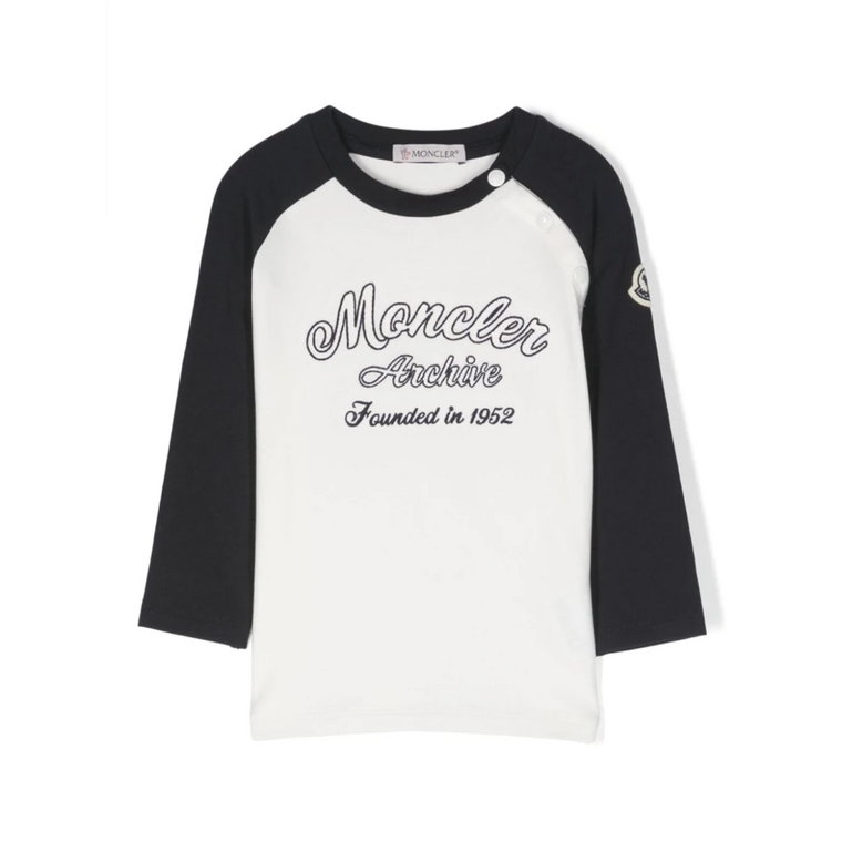 Bluza z haftowanym logo Moncler