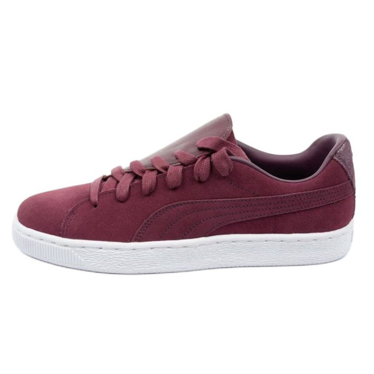 Buty Puma Suede Crush Frosted W 370194 02 czerwone