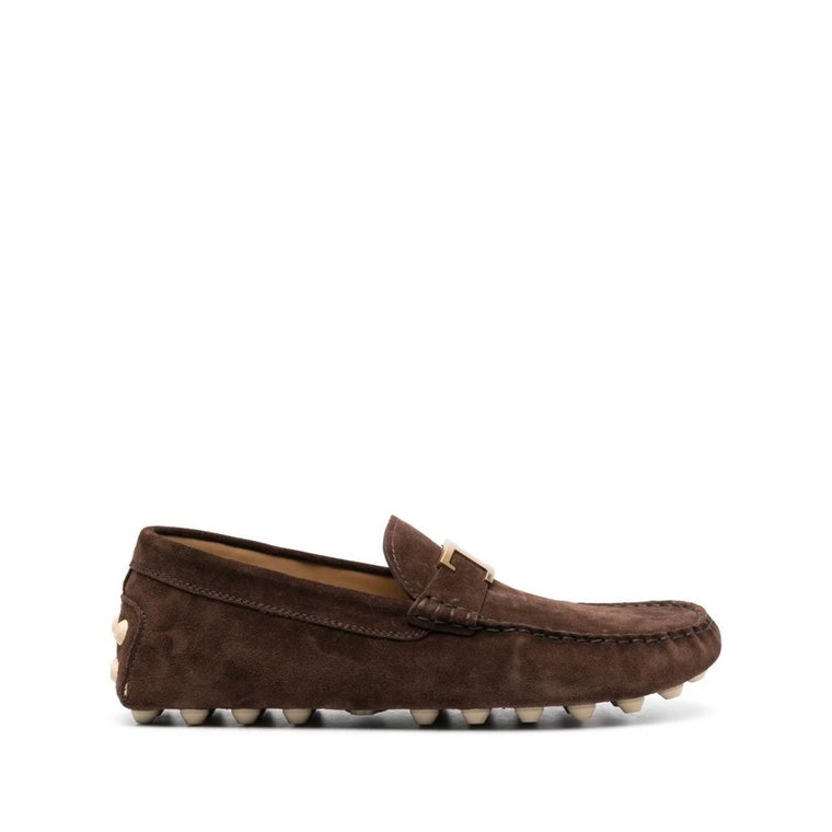 Brązowe Gommino T Loafers Tod's