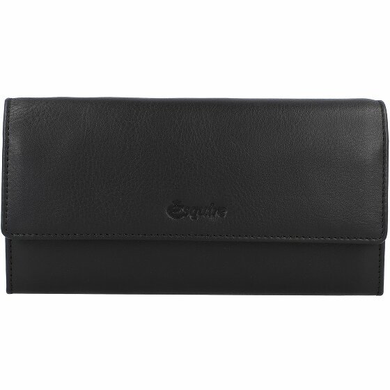 Esquire Peru Wallet RFID Leather 18,5 cm schwarz