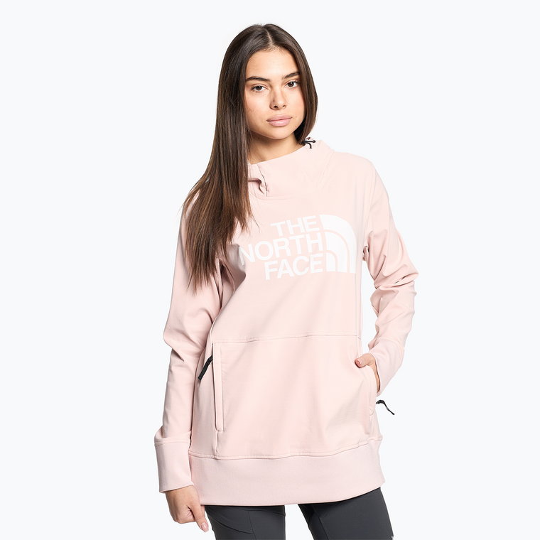 Kurtka softshell damska The North Face Tekno Pullover Hoodie pink moss