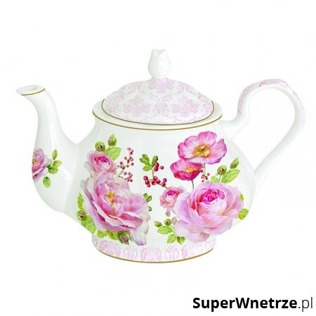 Czajnik porcelanowy Nuova R2S Floral Damask kod: 374 FLDA