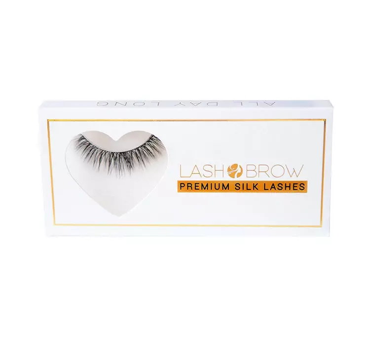 LASH BROW PREMIUM SILK LASHES ALL DAY LONG SZTUCZNE RZĘSY NA PASKU