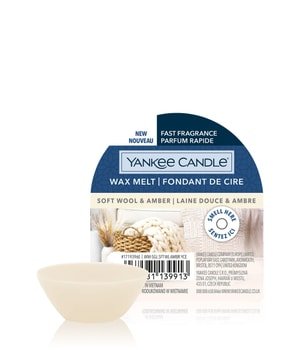 Yankee Candle Soft Wool & Amber Wax Melt Single Świeca zapachowa 22 g