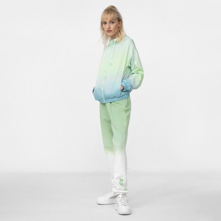 Damskie spodnie dresowe GUESS ANISE JOGGER - zielone