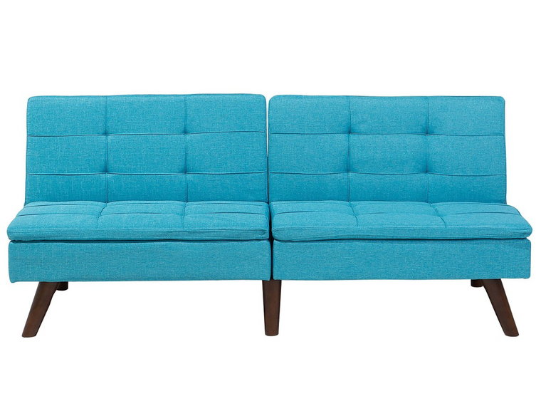 Sofa rozkładana BELIANI Ronne, turkusowa, 180x95x78,5 cm