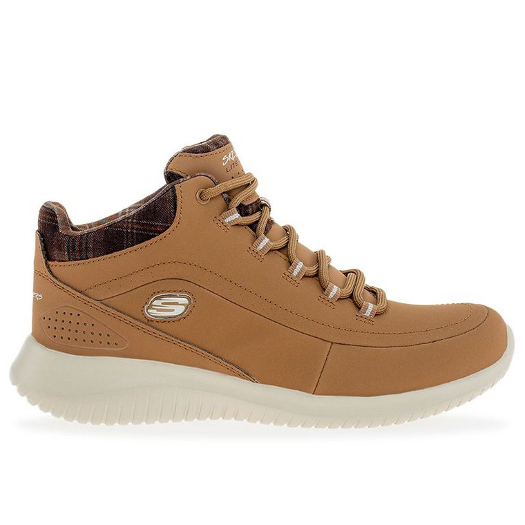 Buty Skechers Ultra Flex Just Chill 12918CSNT - brązowe