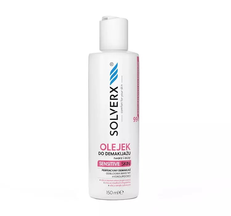 SOLVERX SENSITIVE SKIN OLEJEK DO DEMAKIJAŻU 150ML