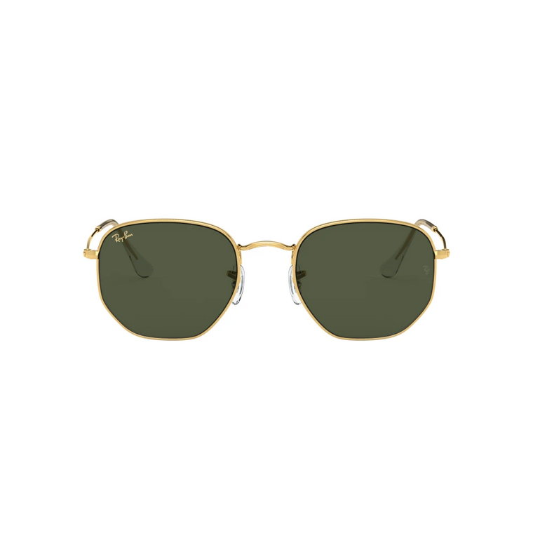 Rb3548 Okulary przeciwsłoneczne sześciokątne Legend Gold, polaryzacyjne Ray-Ban